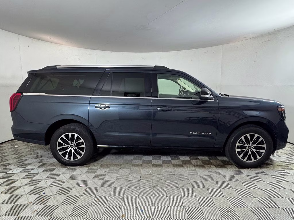 2025 Stone Blue Metallic Ford Expedition Max Platinum 4X4 SUV