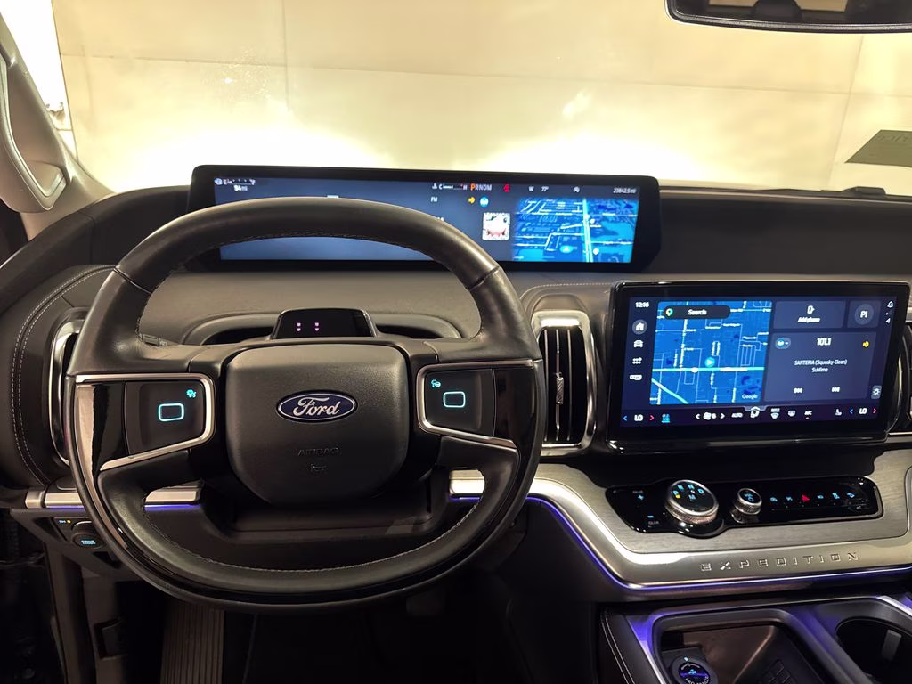 2025 Stone Blue Metallic Ford Expedition Max Platinum 4X4 SUV