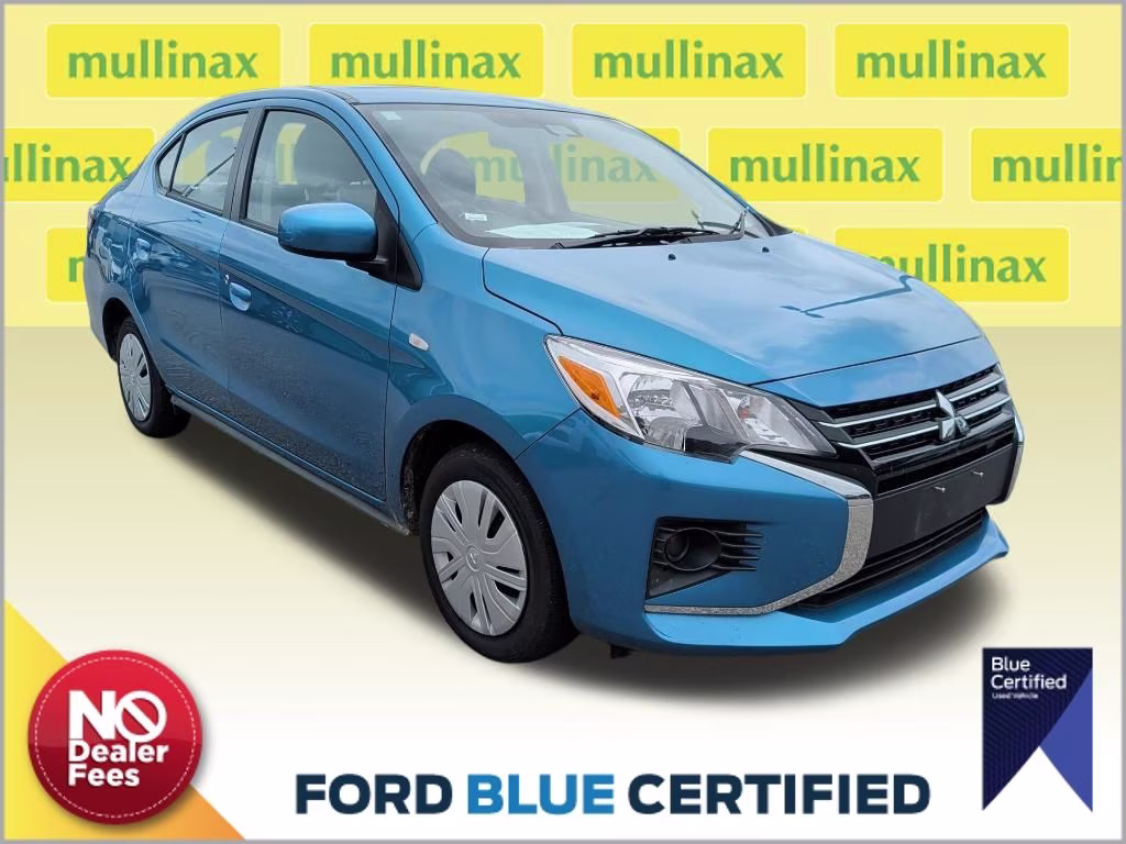 2024 Sapphire Blue Metallic Mitsubishi Mirage G4 ES FWD Sedan