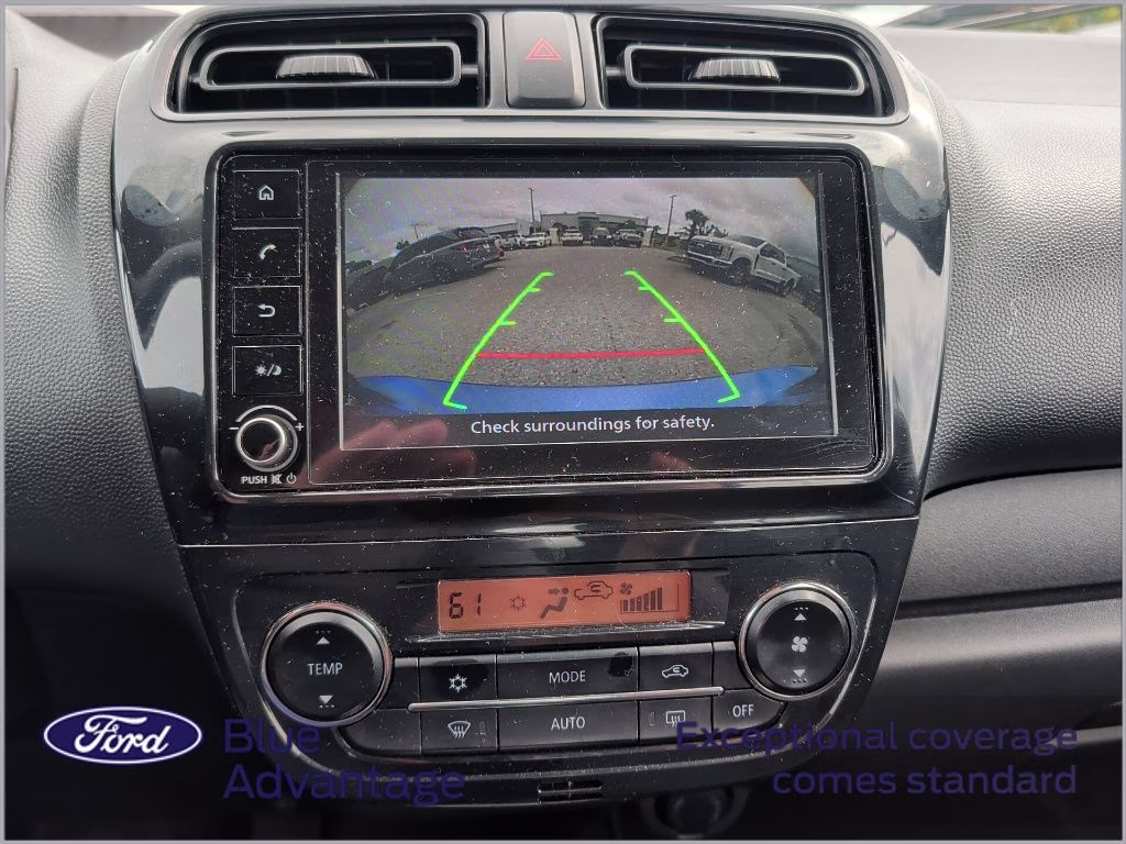 2024 Sapphire Blue Metallic Mitsubishi Mirage G4 ES FWD Sedan