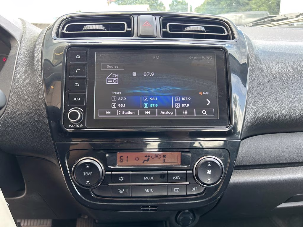 2024 Sapphire Blue Metallic Mitsubishi Mirage G4 ES FWD Sedan