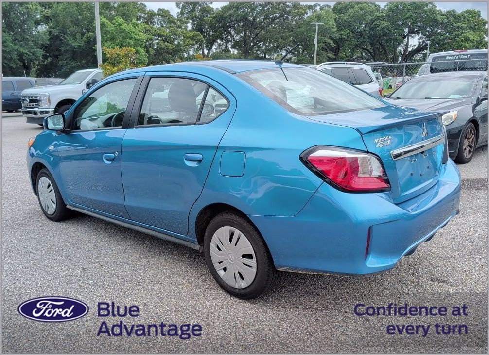 2024 Sapphire Blue Metallic Mitsubishi Mirage G4 ES FWD Sedan