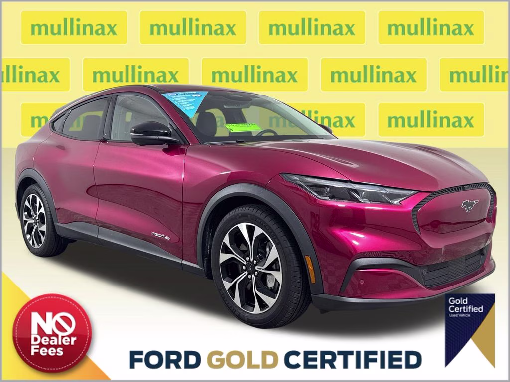2025 Molten Magenta Metallic Tinted Clearcoat Ford Mustang Mach-E Select AWD SUV