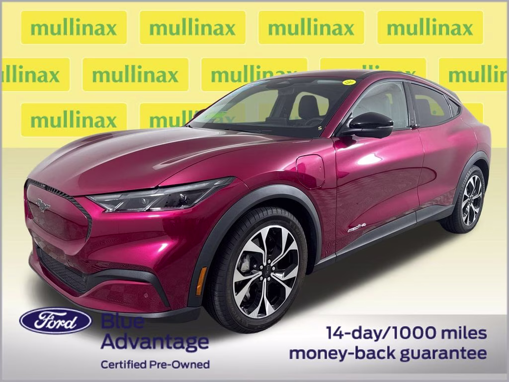 2025 Molten Magenta Metallic Tinted Clearcoat Ford Mustang Mach-E Select AWD SUV
