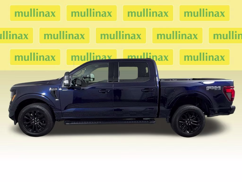 2025 Antimatter Blue Metallic Ford F-150 XLT 4X4 Truck