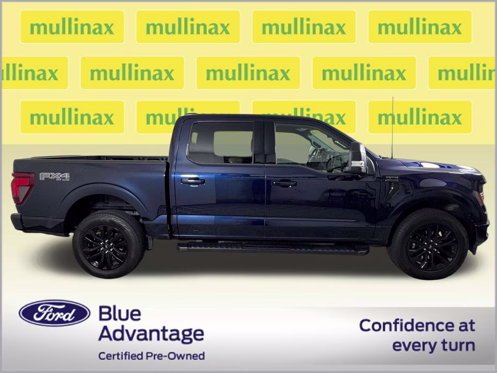2025 Antimatter Blue Metallic Ford F-150 XLT 4X4 Truck