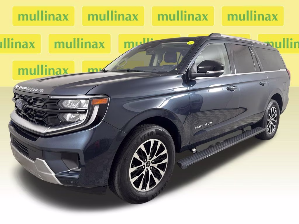 2025 Stone Blue Metallic Ford Expedition Max Platinum 4X4 SUV
