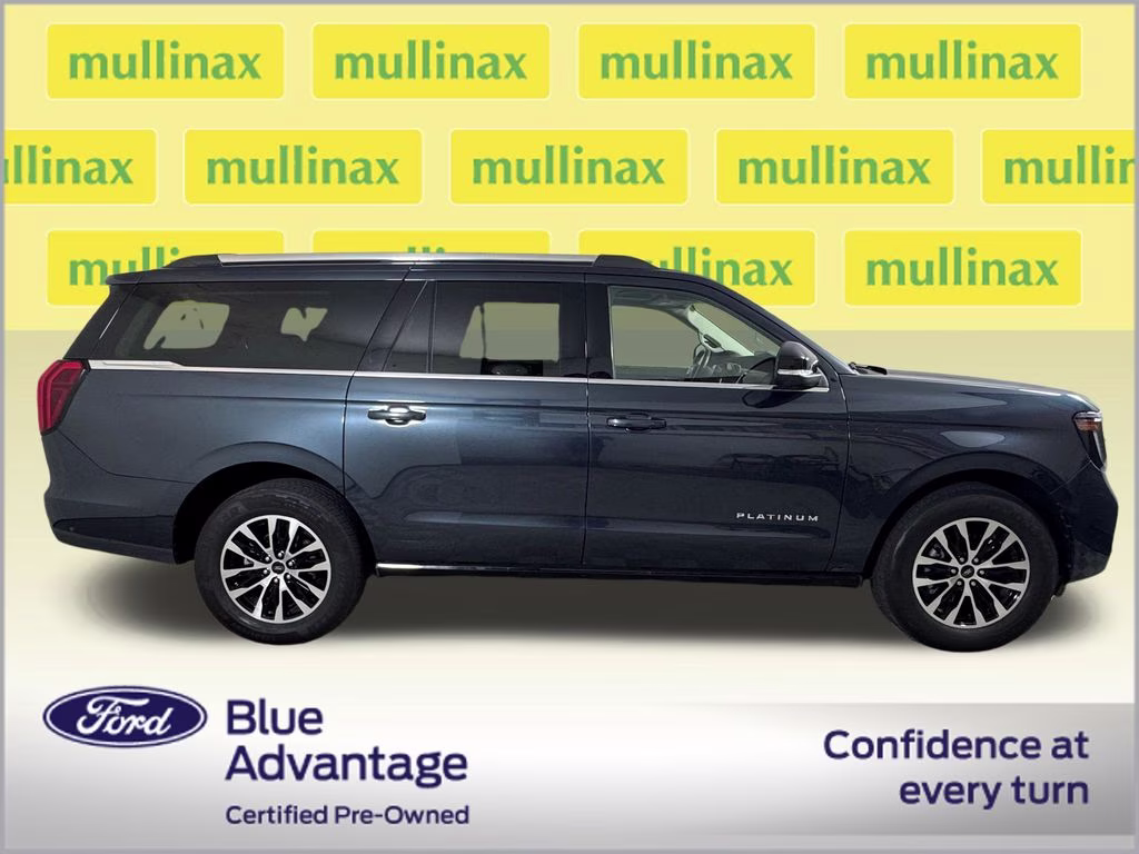 2025 Stone Blue Metallic Ford Expedition Max Platinum 4X4 SUV