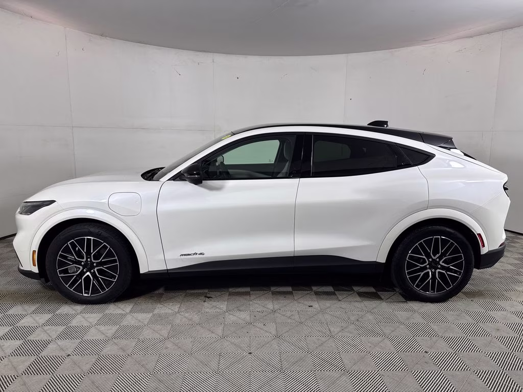 2025 White Metallic Ford Mustang Mach-E Premium AWD SUV