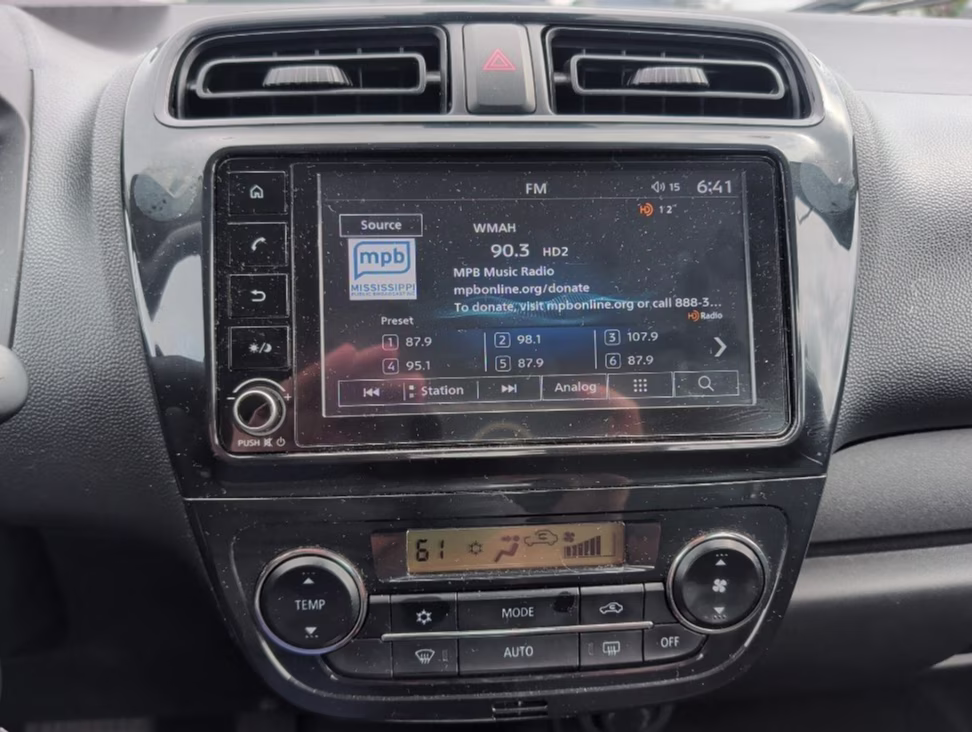 2024 Sapphire Blue Metallic Mitsubishi Mirage G4 ES FWD Sedan