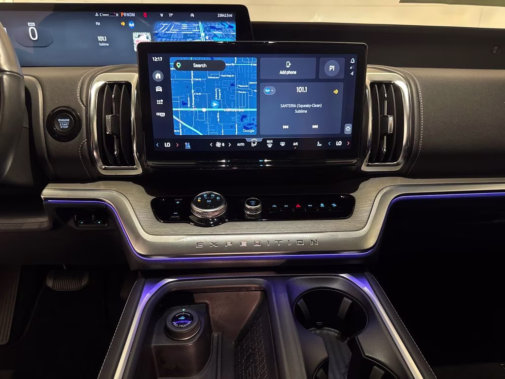 2025 Stone Blue Metallic Ford Expedition Max Platinum 4X4 SUV