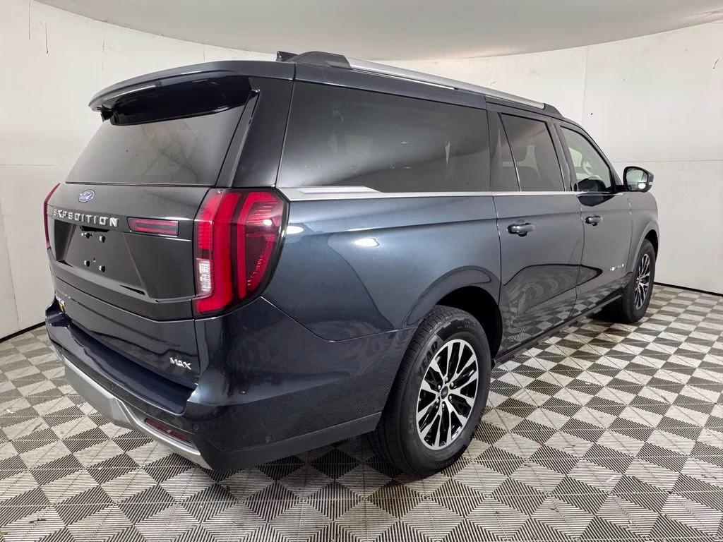2025 Stone Blue Metallic Ford Expedition Max Platinum 4X4 SUV