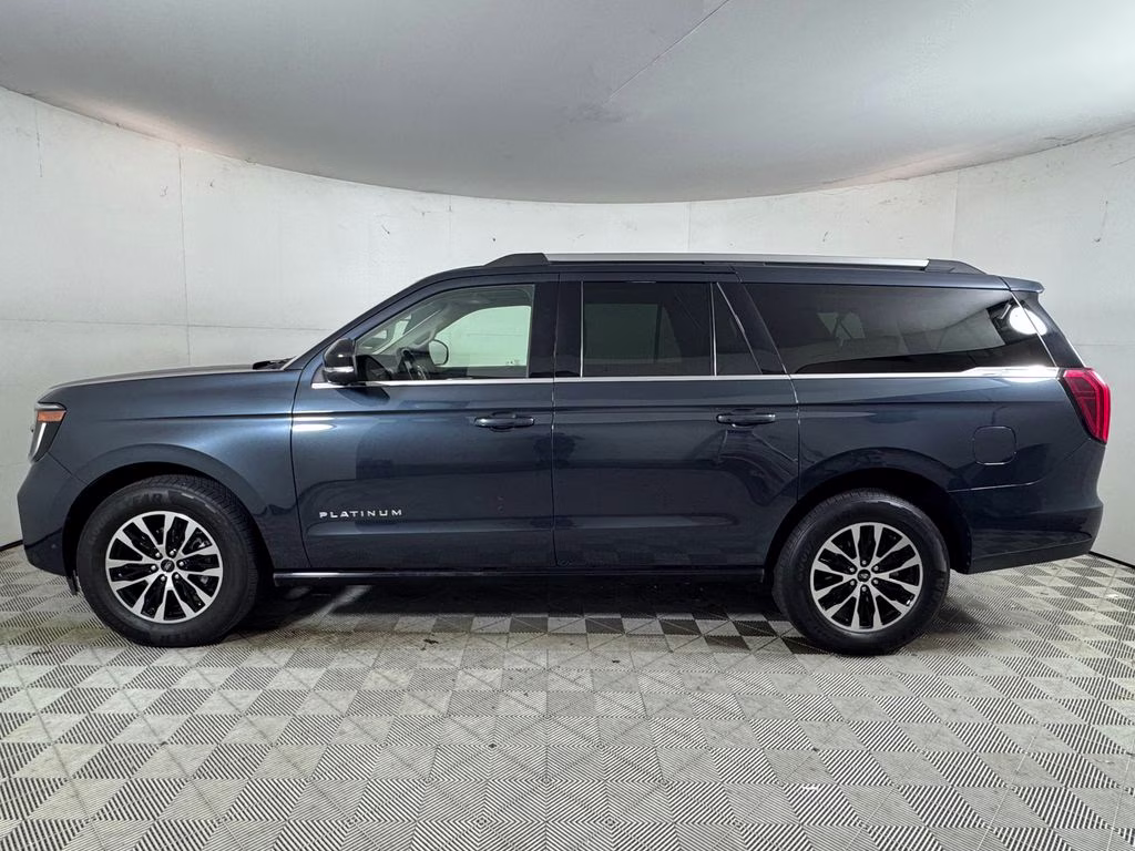 2025 Stone Blue Metallic Ford Expedition Max Platinum 4X4 SUV