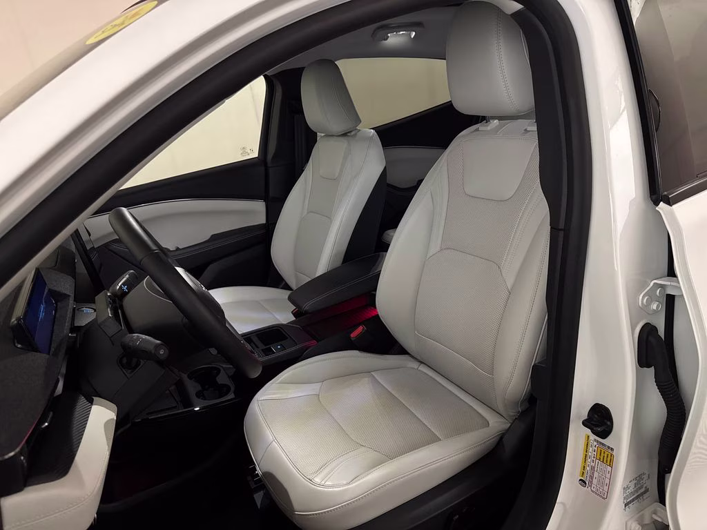 2025 White Metallic Ford Mustang Mach-E Premium AWD SUV