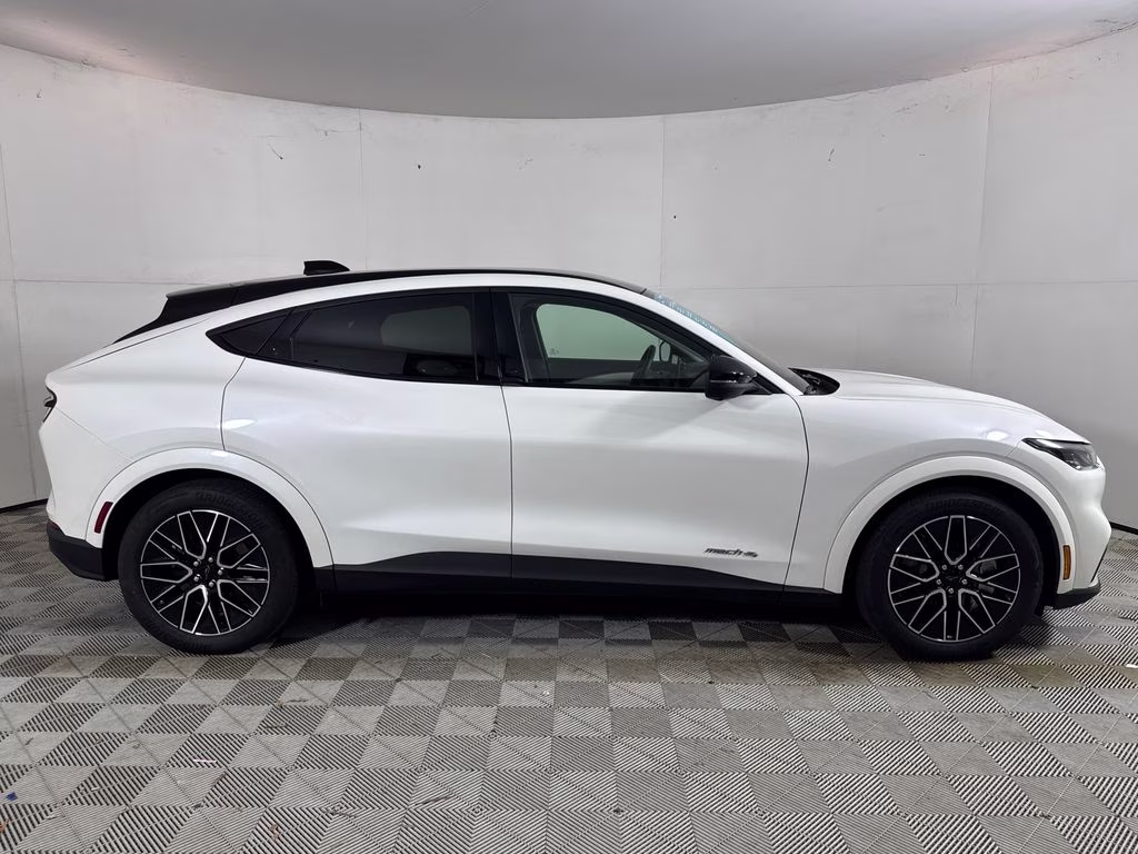2025 White Metallic Ford Mustang Mach-E Premium AWD SUV