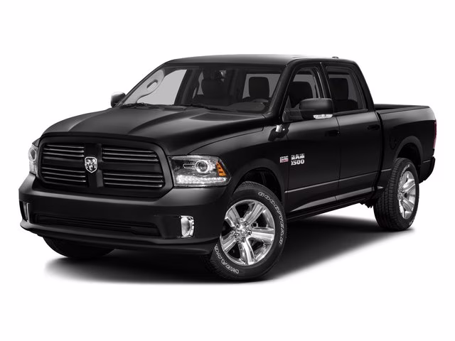 2016 Blue Streak Pearlcoat Ram 1500 Big Horn 4X4 Truck