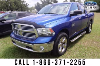 2016 Blue Streak Pearlcoat Ram 1500 Big Horn 4X4 Truck
