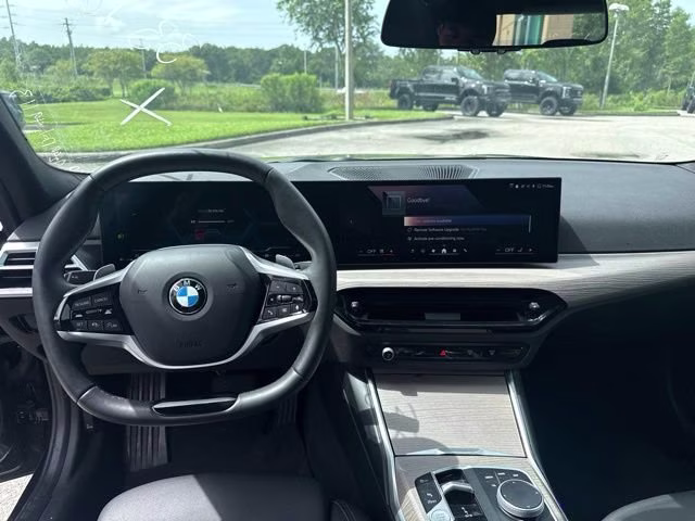 2025 Jet Black BMW 3 Series 330i RWD Sedan