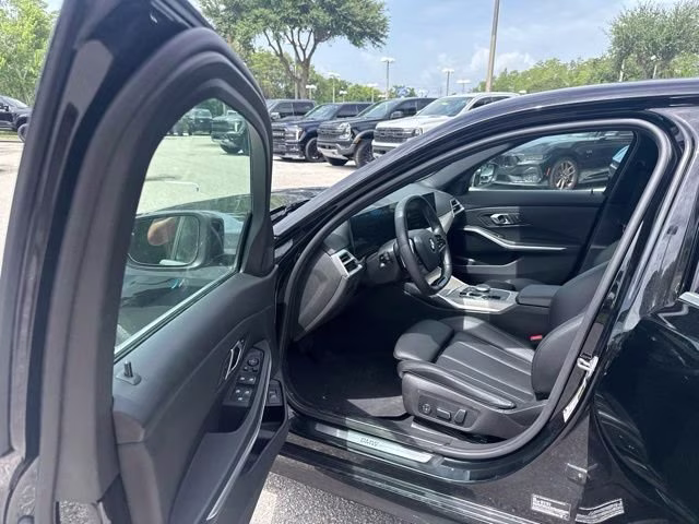 2025 Jet Black BMW 3 Series 330i RWD Sedan