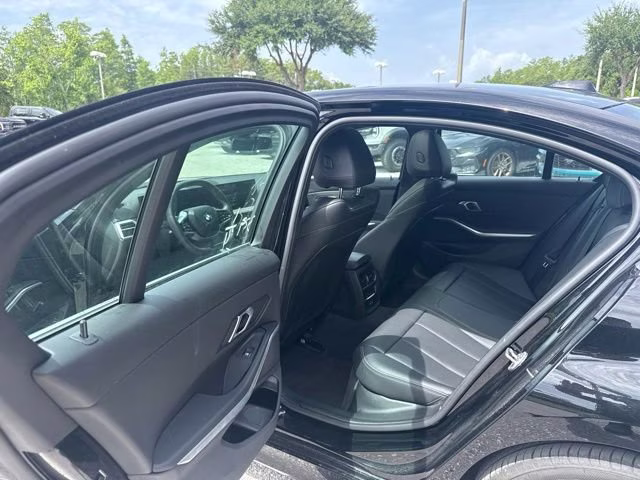 2025 Jet Black BMW 3 Series 330i RWD Sedan