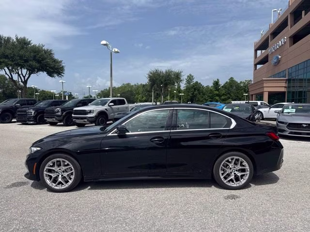 2025 Jet Black BMW 3 Series 330i RWD Sedan