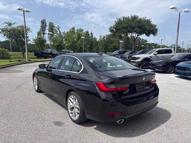 2025 Jet Black BMW 3 Series 330i RWD Sedan