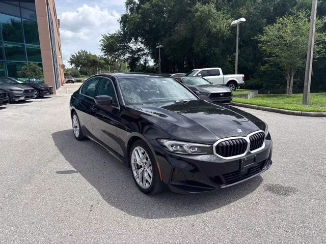 2025 Jet Black BMW 3 Series 330i RWD Sedan