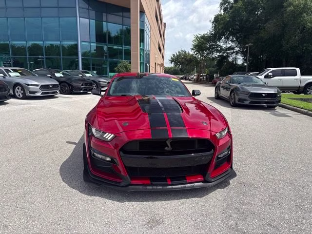 2020 Rapid Red Metallic Tinted Clearcoat Ford Mustang Shelby GT500 RWD Coupe