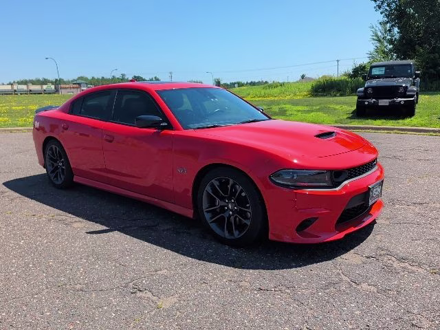 2023 Go Mango Dodge Charger R/T Scat Pack RWD Sedan