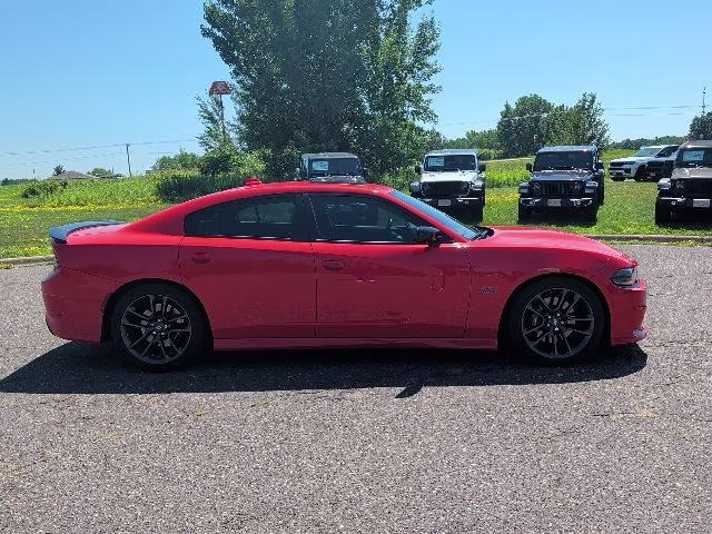 2023 Go Mango Dodge Charger R/T Scat Pack RWD Sedan