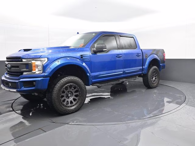2018 Blue Ford F-150 XLT 4X4 Truck