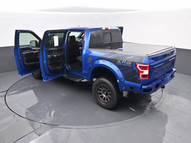 2018 Blue Ford F-150 XLT 4X4 Truck