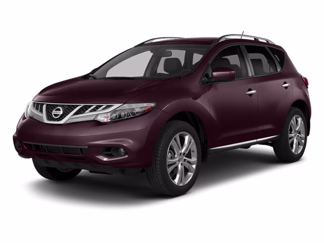 2014 Midnight Garnet Metallic Nissan Murano SV AWD SUV