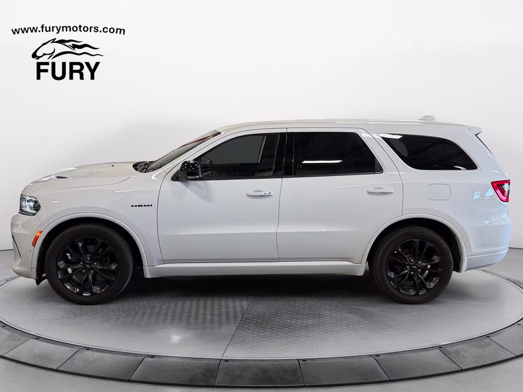 2021 White Knuckle Clearcoat Dodge Durango R/T AWD SUV