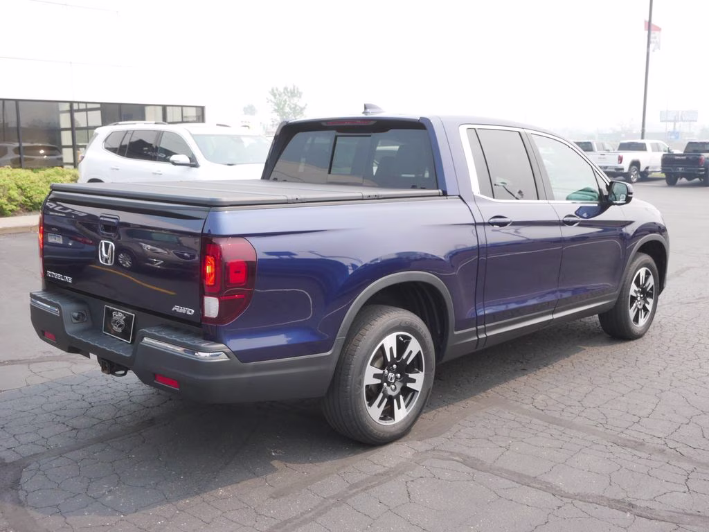 2020 Obsidian Blue Pearl Honda Ridgeline RTL AWD Truck