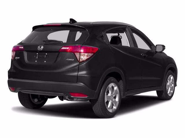 2017 Black Honda HR-V EX-L AWD SUV