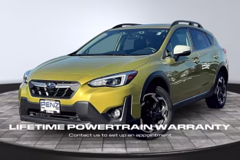 2022 Plasma Yellow Pearl Subaru Crosstrek Limited AWD SUV