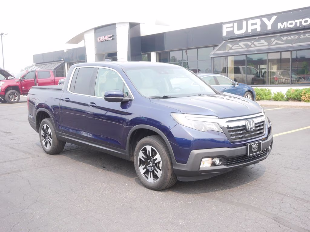 2020 Obsidian Blue Pearl Honda Ridgeline RTL AWD Truck