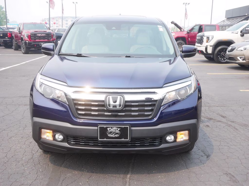 2020 Obsidian Blue Pearl Honda Ridgeline RTL AWD Truck