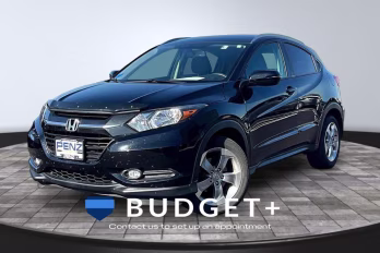 2017 Crystal Black Pearl Honda HR-V EX-L AWD SUV