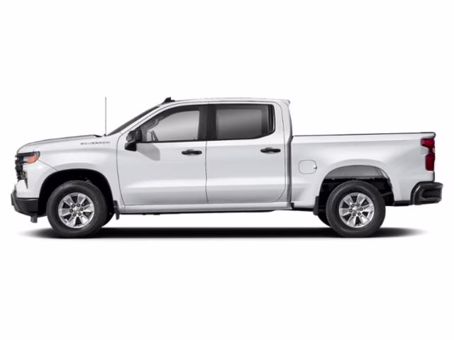 2026 Summit White Chevrolet Silverado 1500 Custom 4X4 Truck