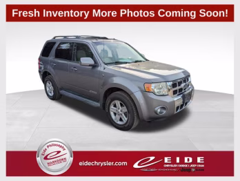 2008 Gray Ford Escape Hybrid 4X4 SUV