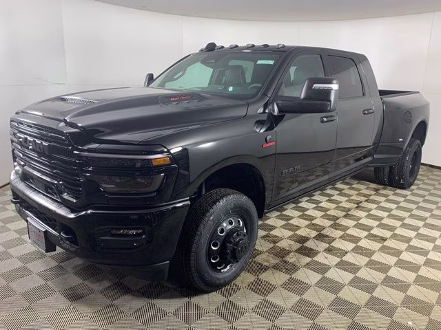 2026 Diamond Black Crystal Pearlcoat Ram 3500 Laramie Night Edition 4X4 Truck