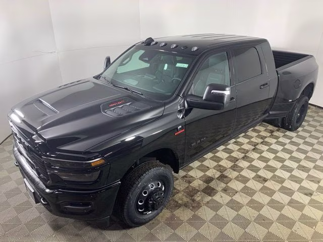 2026 Diamond Black Crystal Pearlcoat Ram 3500 Laramie Night Edition 4X4 Truck