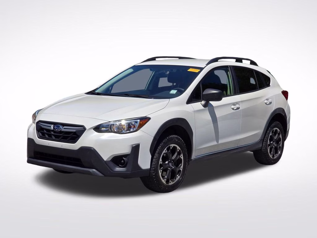 2021 Crystal White Pearl Subaru Crosstrek Base AWD SUV