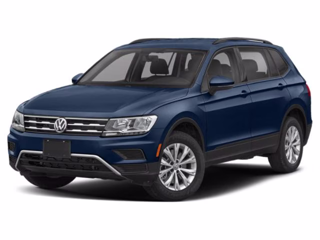 2021 Blue Volkswagen Tiguan 2.0T S FWD SUV