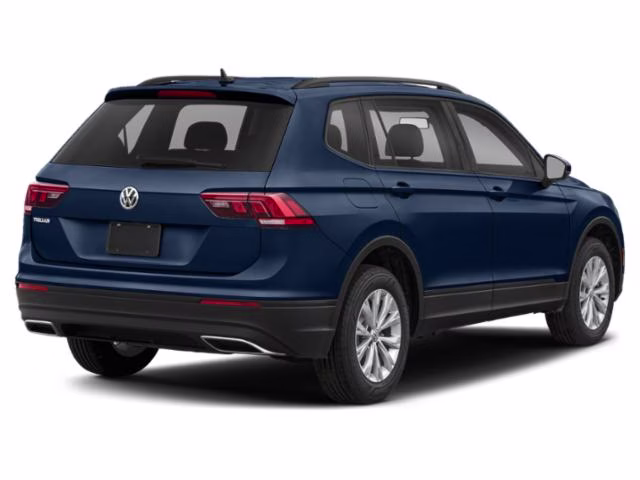 2021 Blue Volkswagen Tiguan 2.0T S FWD SUV