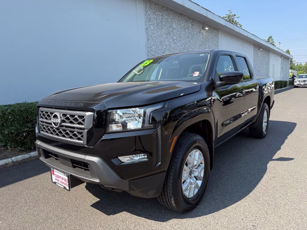 2023 Super Black Nissan Frontier SV 4X4 Truck