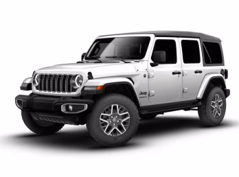 2026 Bright White Clear Coat Jeep Wrangler Wrangler 4-door Sahara 4-door