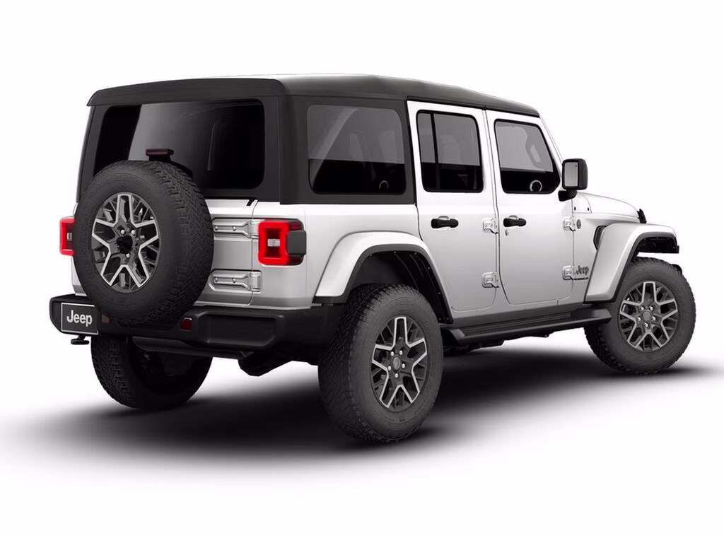 2026 Bright White Clear Coat Jeep Wrangler Wrangler 4-door Sahara 4-door